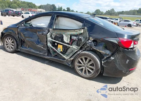 2014 Hyundai Elantra Se из США, поврежденный, VIN KMHDH4AE9EU088862